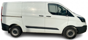 Vue latérale du Ford Transit Custom EDORent